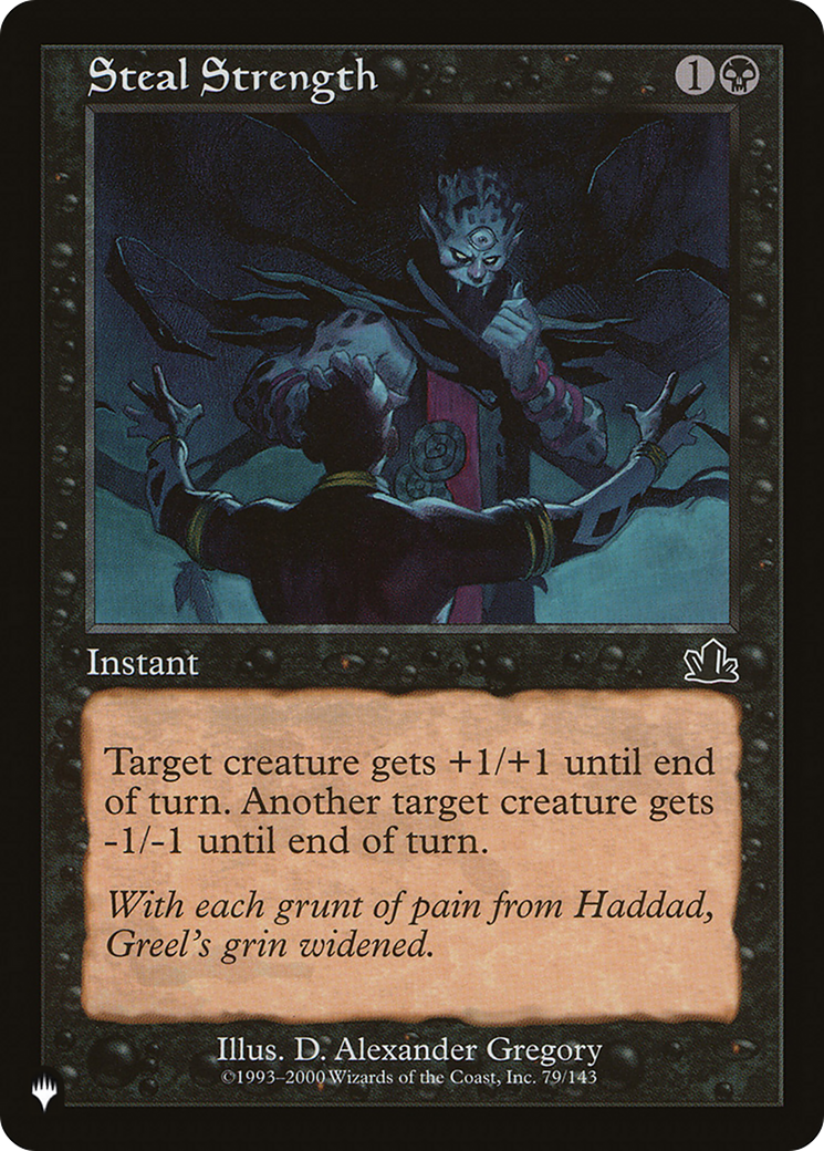 Image of Steal Strength [The List]
