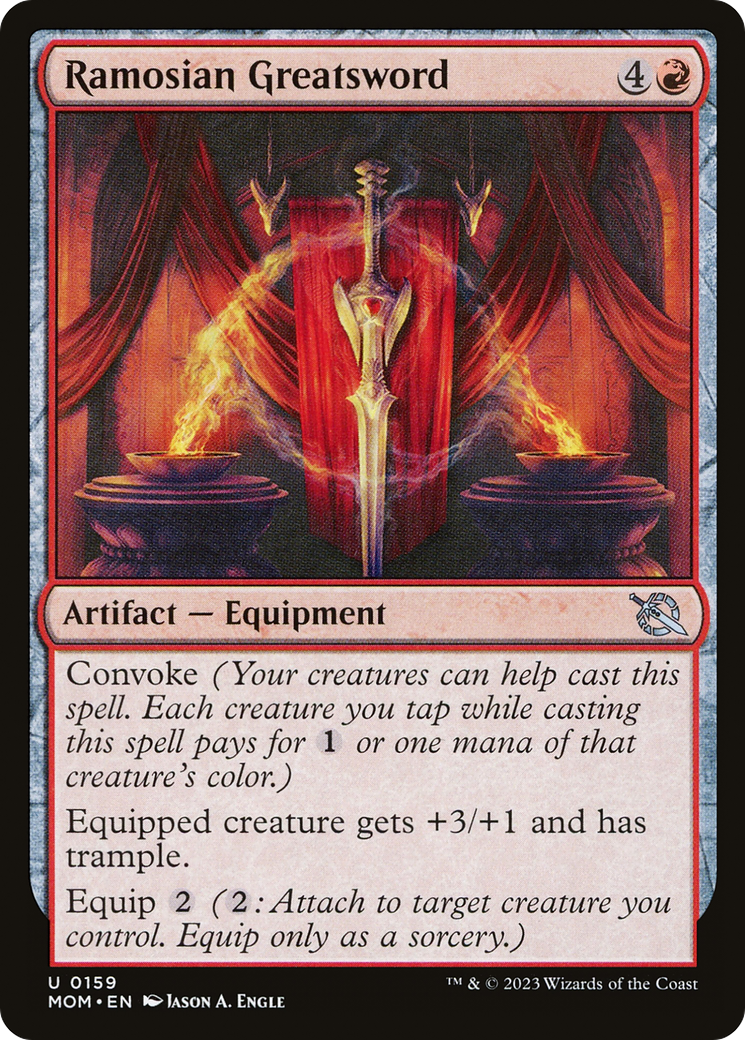 Image of Ramosian Greatsword [March of the Machine]
