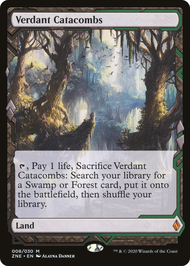 Image of Verdant Catacombs (Expeditions) [Zendikar Rising Expeditions]