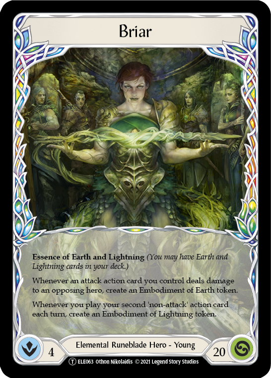 Image of Briar // Frostbite [U-ELE063] (Tales of Aria Unlimited)  Unlimited Normal