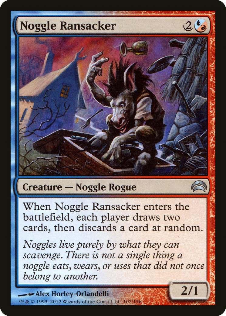 Image of Noggle Ransacker (PC2-102) - Planechase 2012 Foil