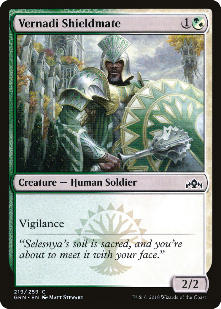Image of Vernadi Shieldmate [Guilds of Ravnica]