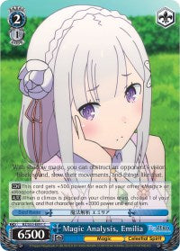 Image of Magic Analysis, Emilia (RZ/S55-E091 C) [Re:ZERO Vol.2]