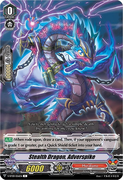 Image of Stealth Dragon, Adverspike (V-BT09/056EN) [Butterfly d'Moonlight]