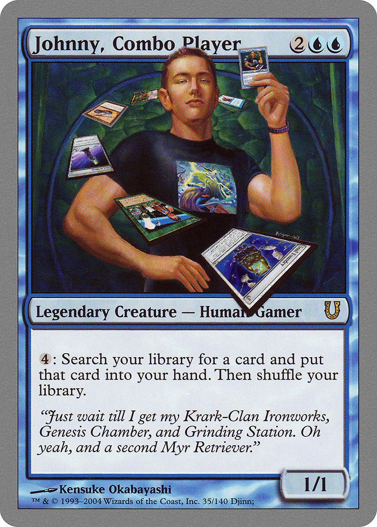 Image of Johnny, Combo Player [Unhinged]