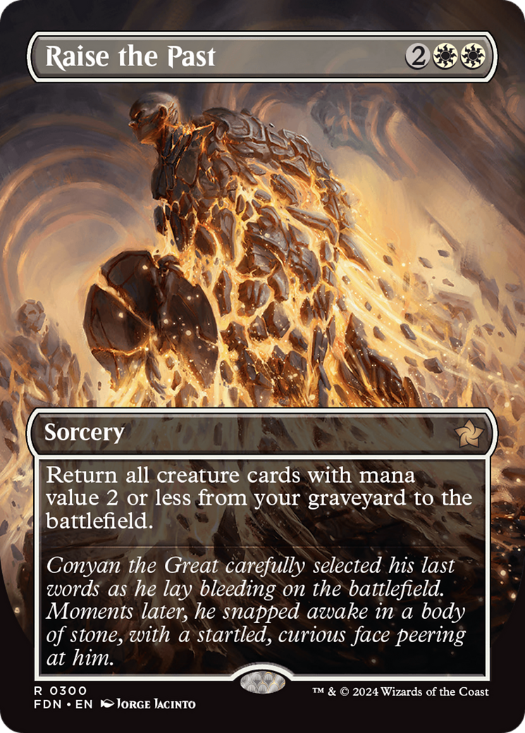 Image of Raise the Past (Borderless) [Foundations]