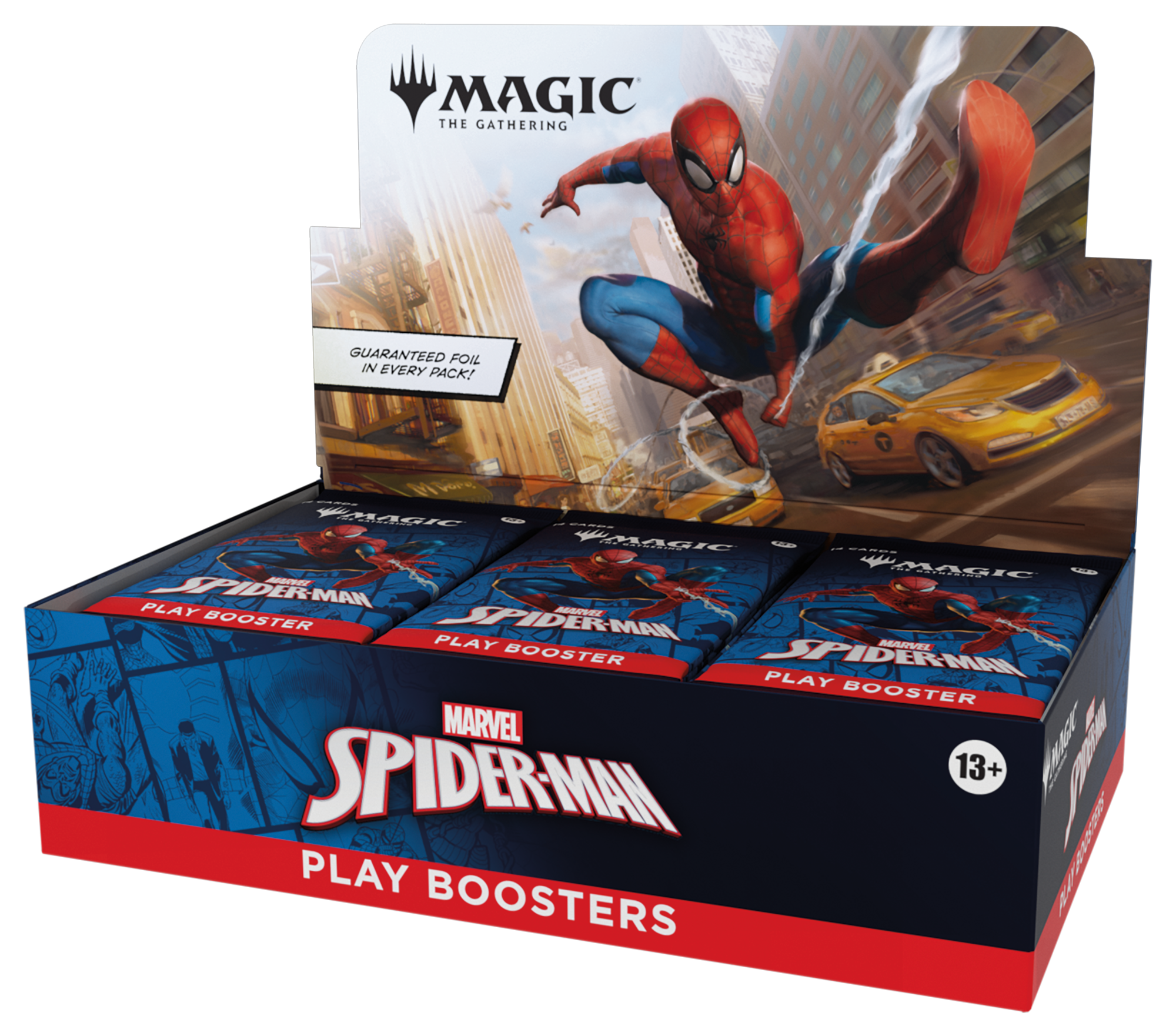 Image of MARVEL'S SPIDER-MAN - MTG - UNIVERSES BEYOND -  PLAY BOOSTER BOX