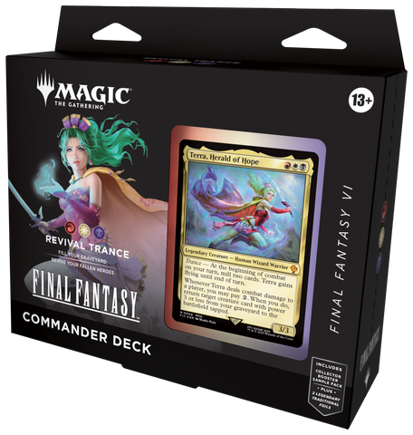 FINAL FANTASY - MTG - UNIVERSES BEYOND - COMMANDER DECK
