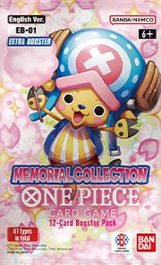 Image of EXTRA BOOSTER MEMORIAL COLLECTION BOOSTER PACK - ONE PIECE CARD GAME