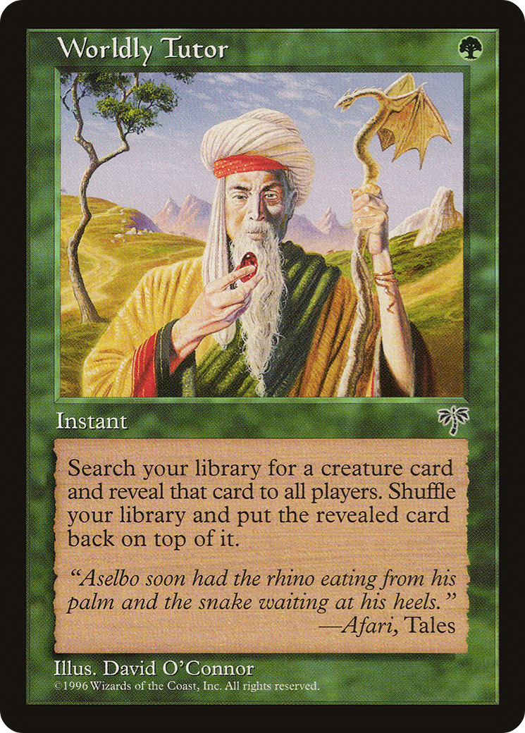 Image of Worldly Tutor [Mirage]