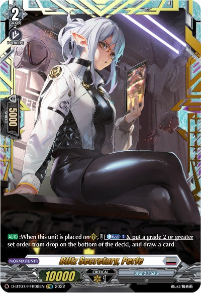 Image of Blitz Secretary, Perfe (FFR) (D-BT07/FFR08EN) [Raging Flames Against Emerald Storm]