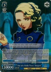 Image of One who Wields Power, Margaret (P4/EN-S01-079S SR) [Persona 4 ver.E]