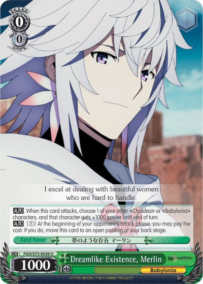 Image of Dreamlike Existence, Merlin (FGO/S75-E036 U) [Fate/Grand Order Absolute Demonic Front: Babylonia]