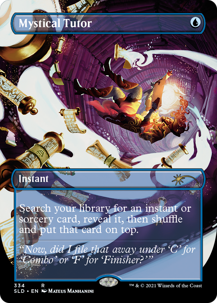 Image of Mystical Tutor (Borderless) [Secret Lair Drop Series]