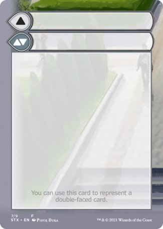 Image of Helper Card (7/9) [Strixhaven: School of Mages Tokens]