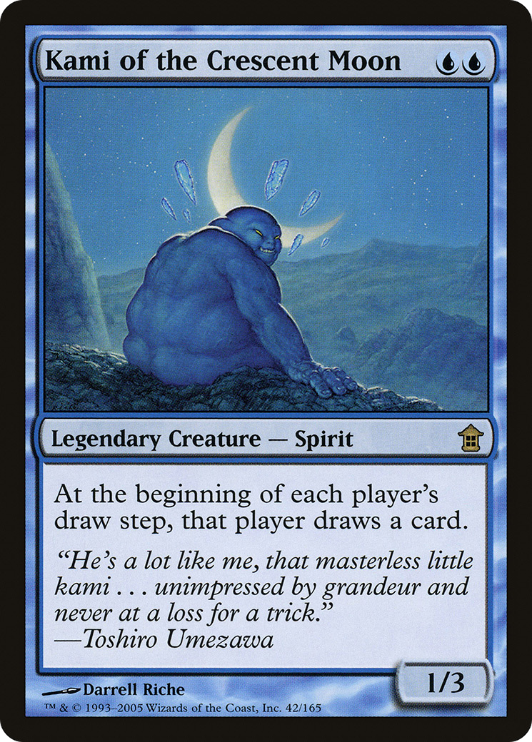 Image of Kami of the Crescent Moon [Saviors of Kamigawa]