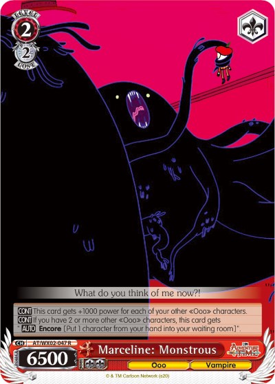 Image of Marceline: Monstrous (AT/WX02-047 R) [Adventure Time]
