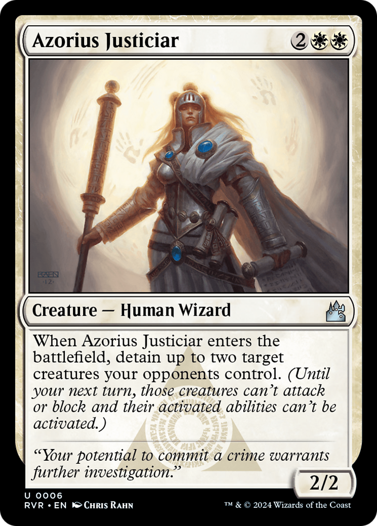 Image of Azorius Justiciar [Ravnica Remastered]