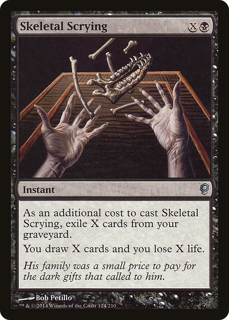 Image of Skeletal Scrying [Conspiracy]