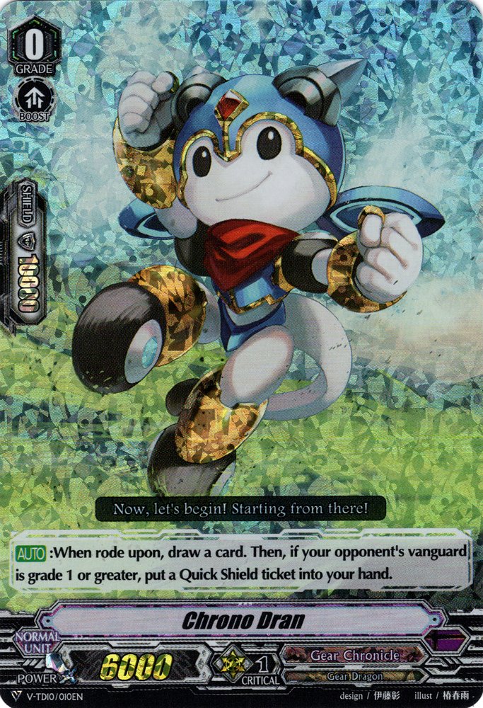 Image of Chrono Dran (Parallel Foil) (V-TD10/010EN) [Chronojet]