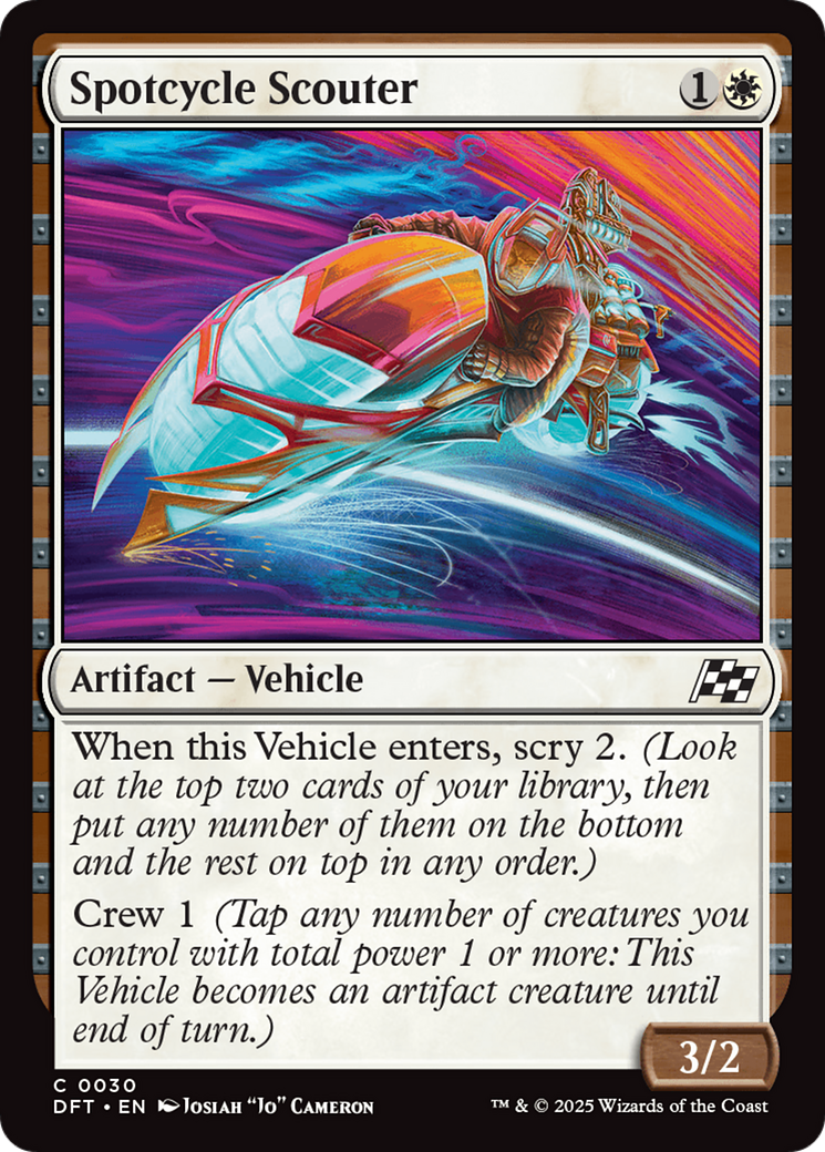 Image of Spotcycle Scouter [Aetherdrift]