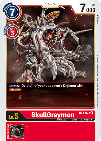 Image of SkullGreymon [BT1-023] [Release Special Booster Ver.1.0]
