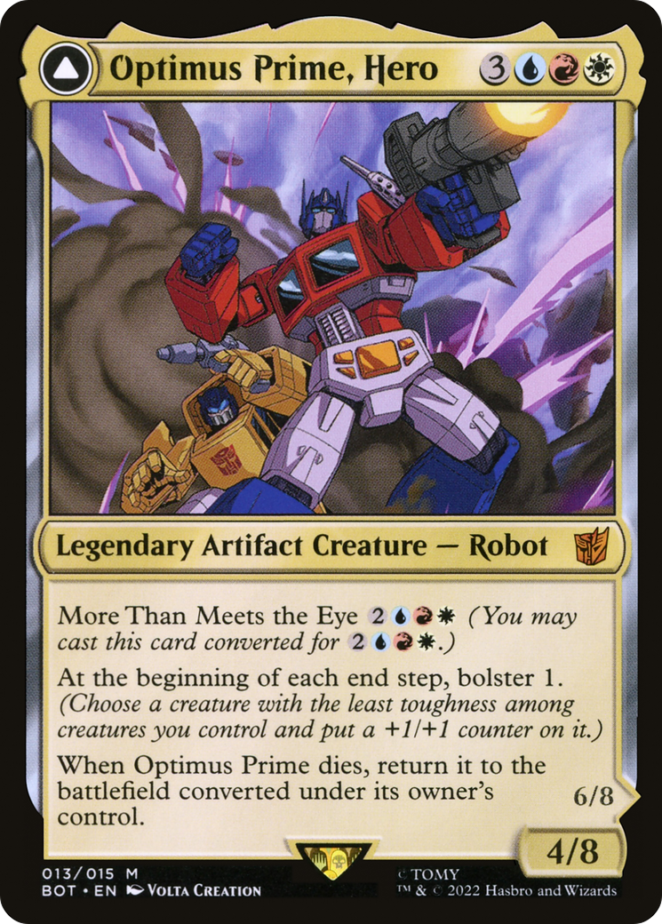 Image of Optimus Prime, Hero // Optimus Prime, Autobot Leader [Transformers]