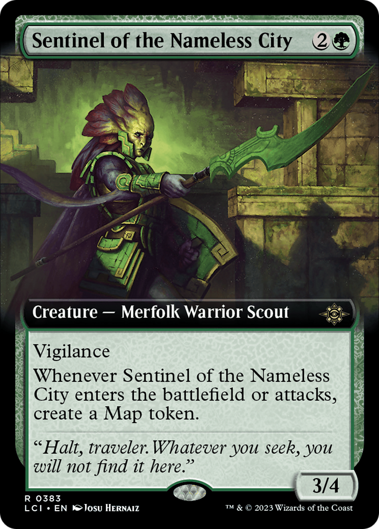 Image of Sentinel of the Nameless City (Extended Art) [The Lost Caverns of Ixalan]