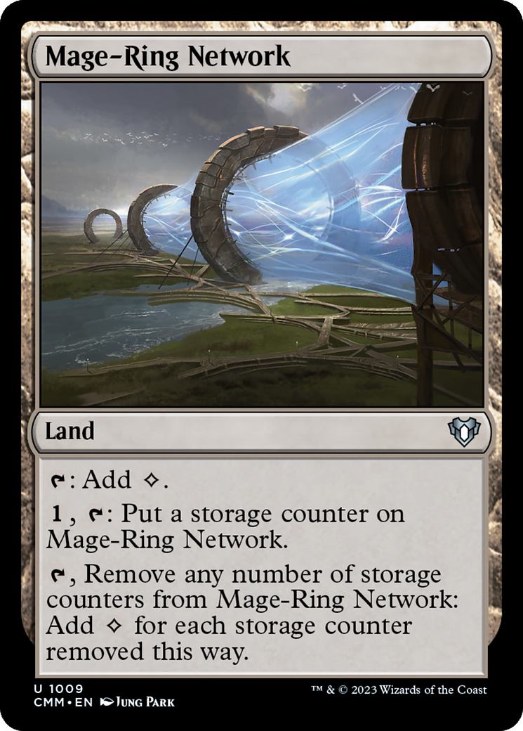 Image of Mage-Ring Network [Commander Masters]
