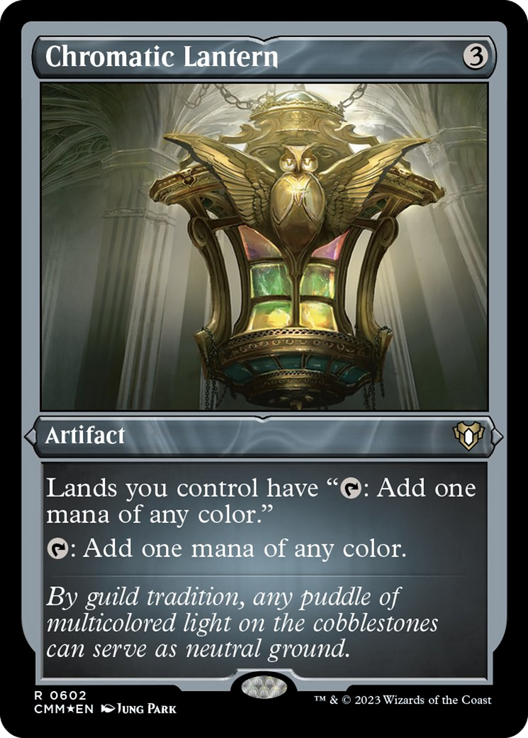Image of Chromatic Lantern (Foil Etched) [Commander Masters]