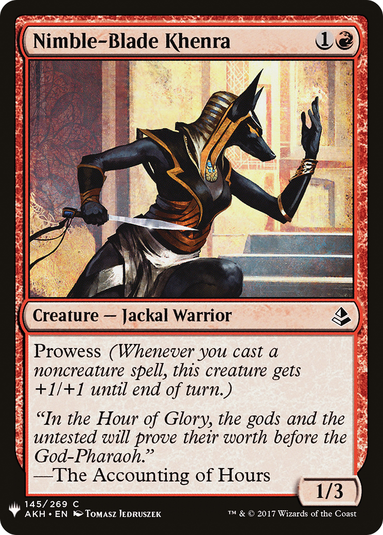 Image of Nimble-Blade Khenra [Mystery Booster]