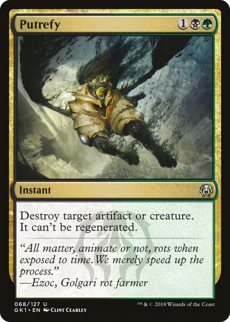 Image of Putrefy [Guilds of Ravnica Guild Kit]