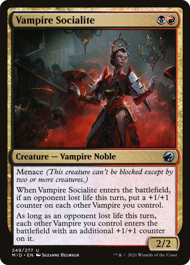 Image of Vampire Socialite [Innistrad: Midnight Hunt]