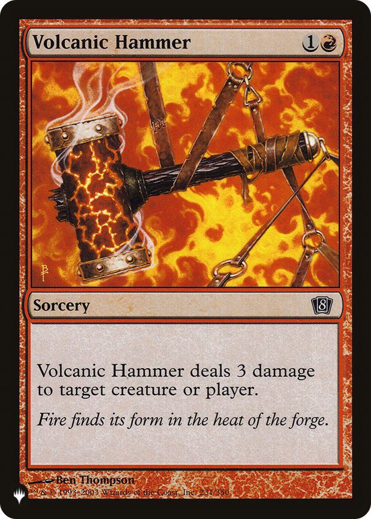 Image of Volcanic Hammer [The List]