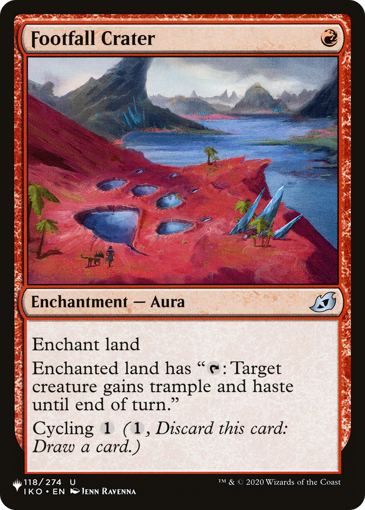 Image of Footfall Crater [Secret Lair: Heads I Win, Tails You Lose]