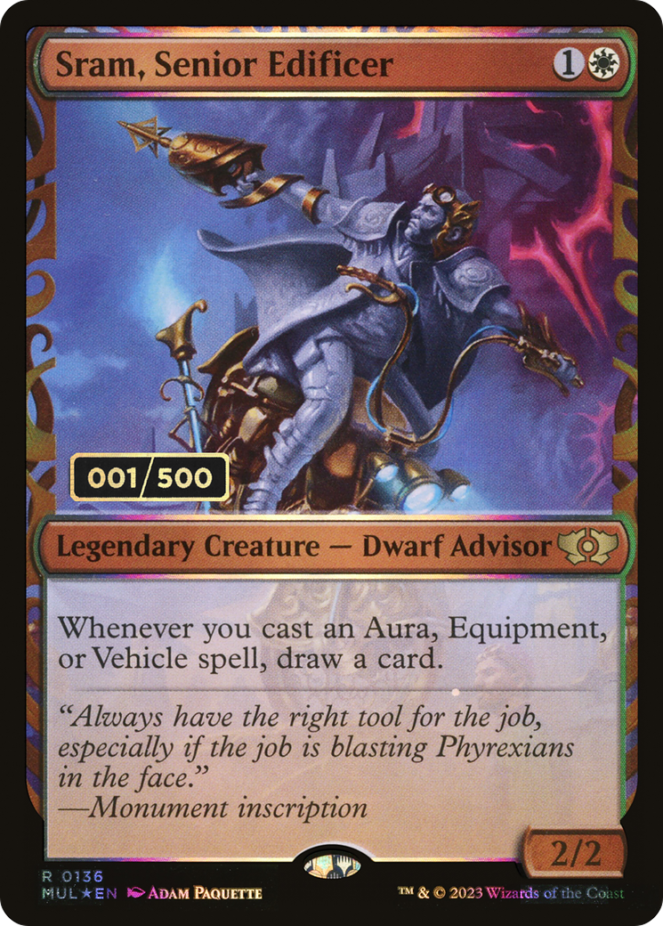 Image of Sram, Senior Edificer (Serialized) [Multiverse Legends]