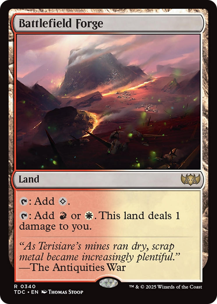 Image of Battlefield Forge [Tarkir: Dragonstorm Commander]