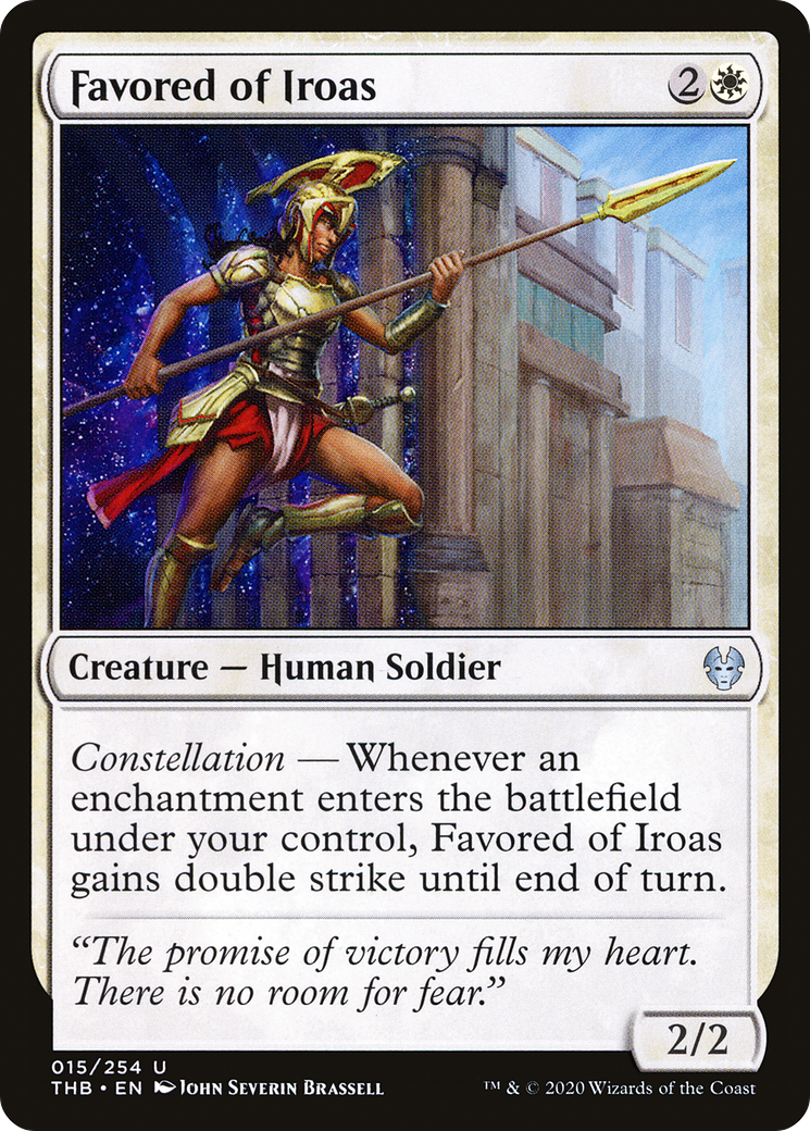 Image of Favored of Iroas [Theros Beyond Death]