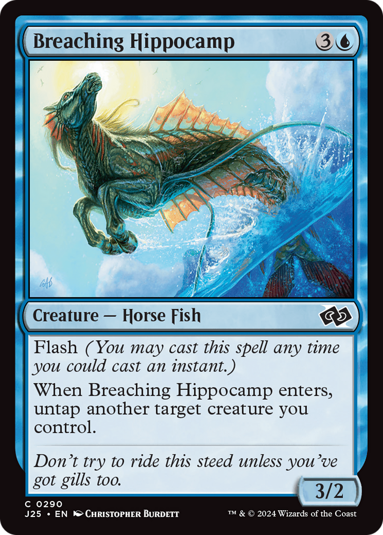 Image of Breaching Hippocamp [Foundations Jumpstart]