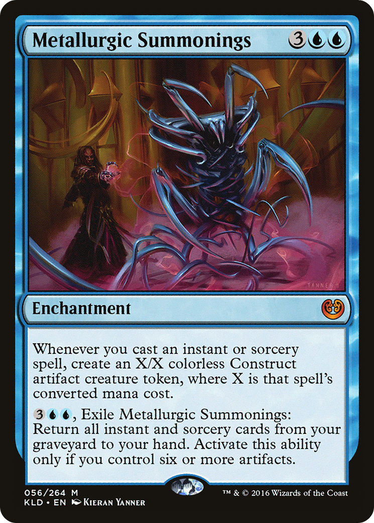 Image of Metallurgic Summonings [Kaladesh]