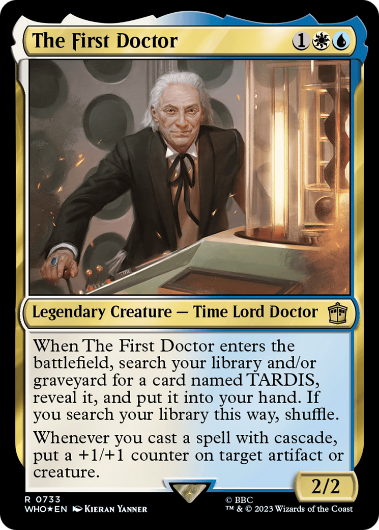 Image of The First Doctor (Surge Foil) [Doctor Who]
