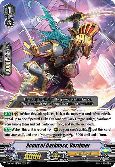 Image of Scout of Darkness, Vortimer (D-VS06/020EN) [V Clan Collection Vol.6]