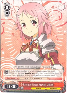Image of Strong and Stout-hearted, Lisbeth (SAO/SE26-E22 R) [Sword Art Online II Vol.2]