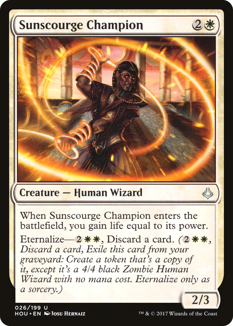 Image of Sunscourge Champion [Hour of Devastation]
