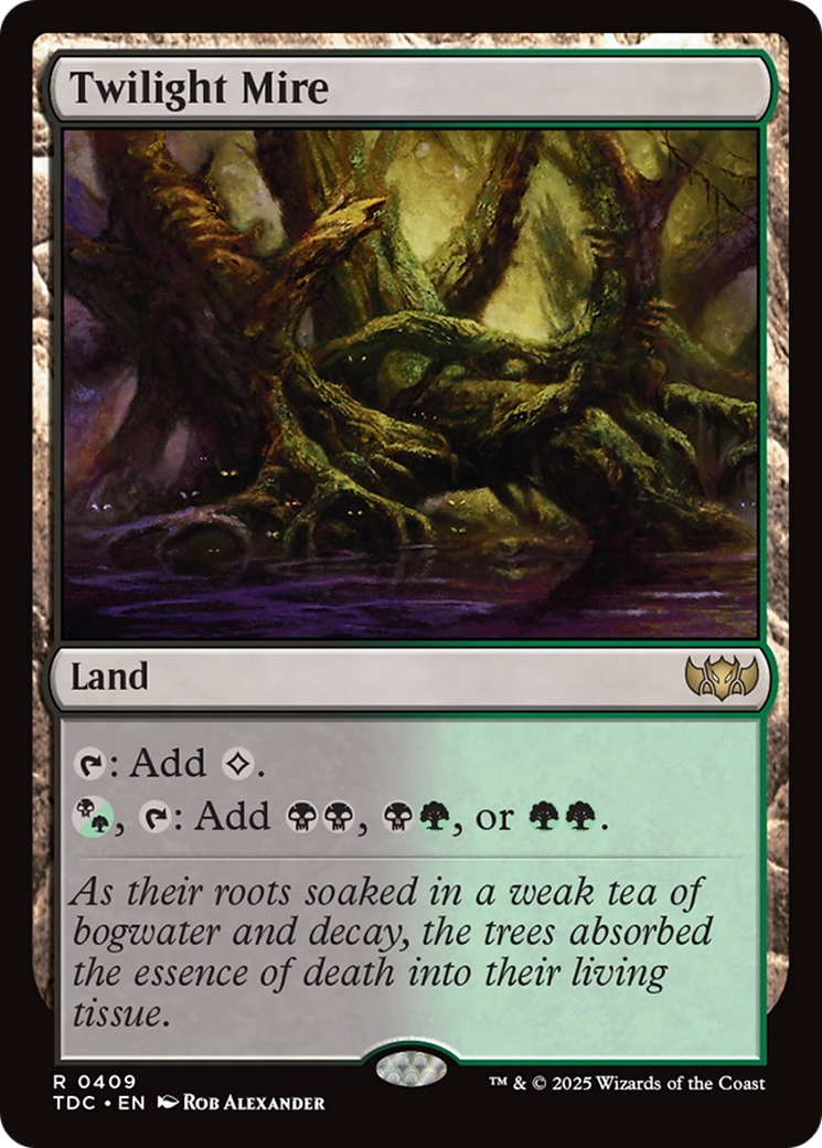 Image of Twilight Mire [Tarkir: Dragonstorm Commander]