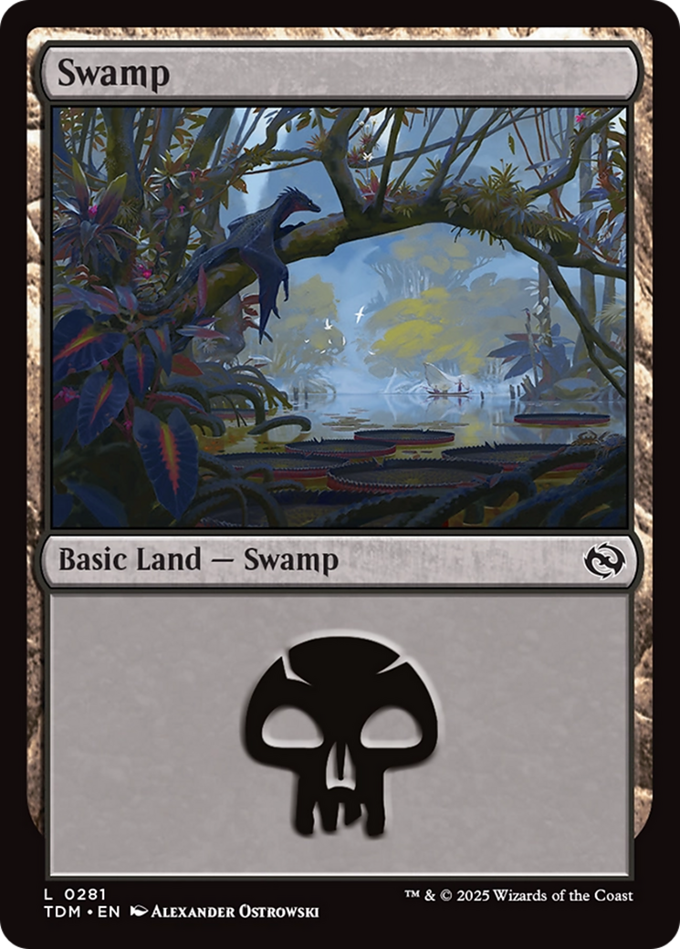Image of Swamp (0281) [Tarkir: Dragonstorm]