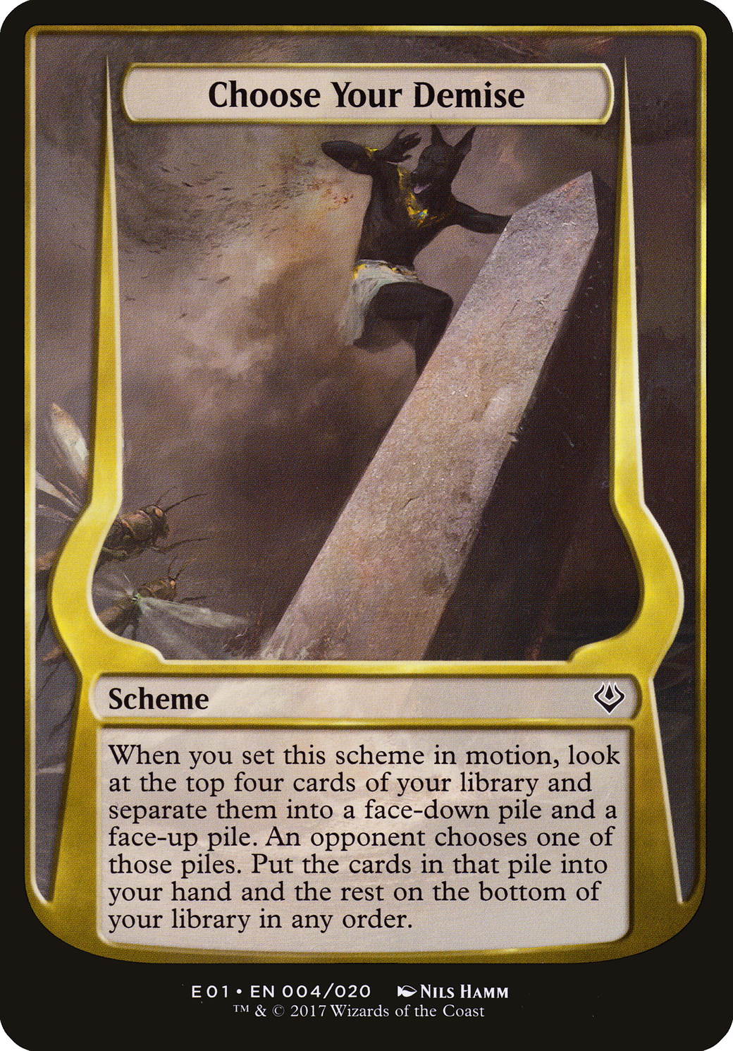 Image of Choose Your Demise (Schemes) [Archenemy: Nicol Bolas Schemes]