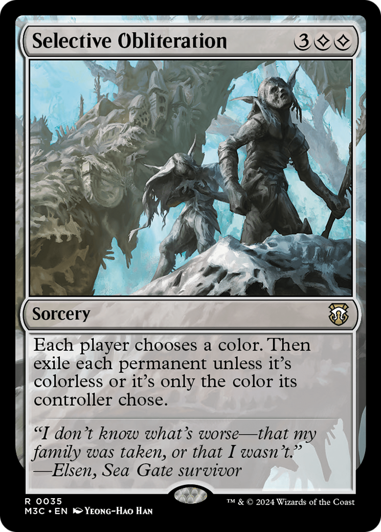 Image of Selective Obliteration [Modern Horizons 3 Commander]