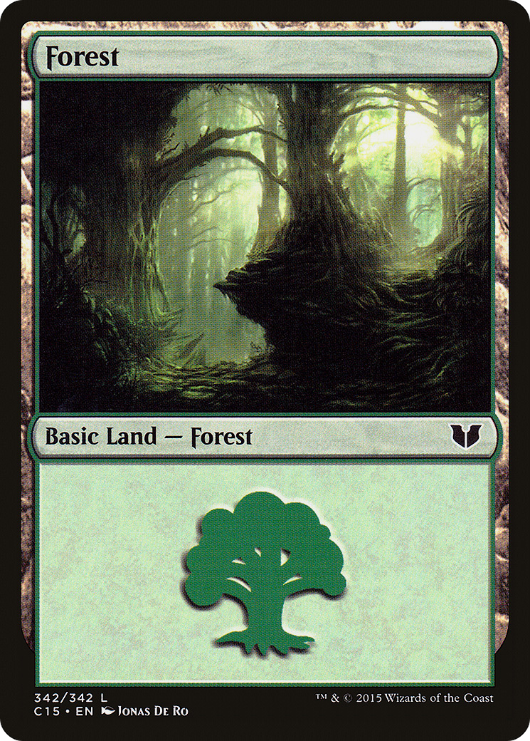 Image of Forest (342) [Commander 2015]
