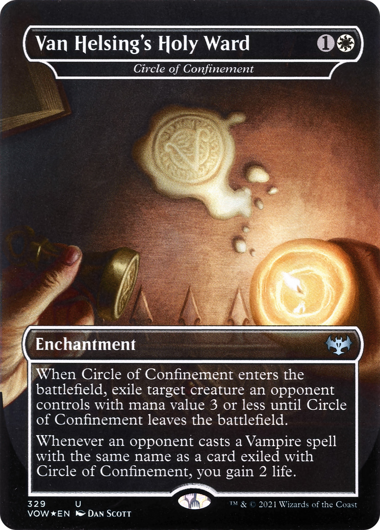 Image of Circle of Confinement - Van Helsing's Holy Ward [Innistrad: Crimson Vow]